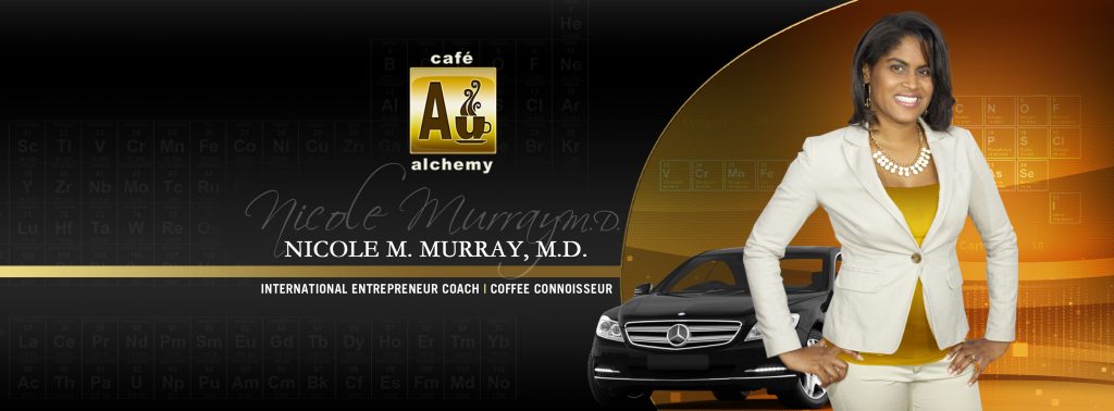 Cafe Alchemy - Orlando - Dr. Nicole Murray - Organo Gold - Coffee Doctor Banner